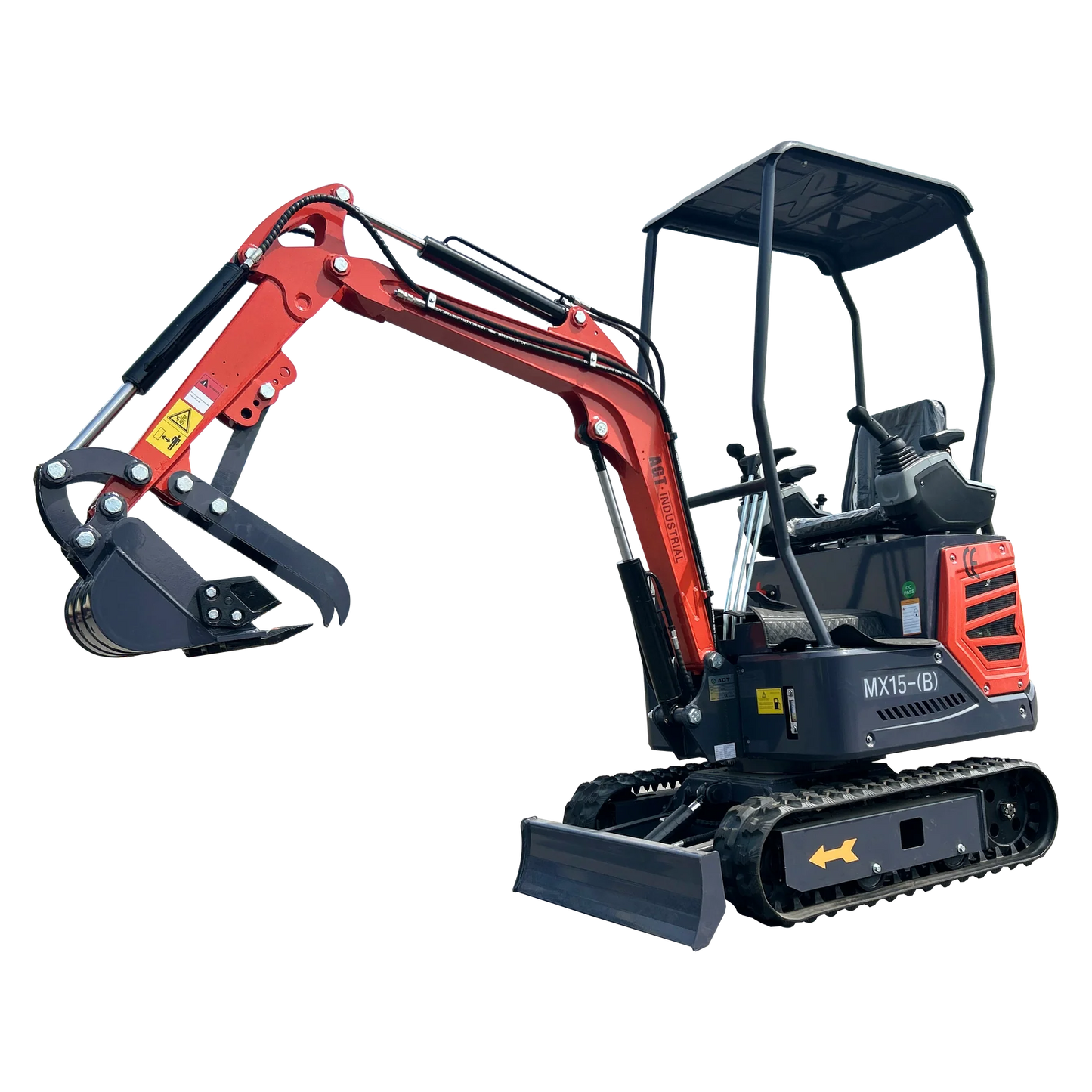 1 Ton, B&S Engine Mini Excavator w/ Pilot Control | MX15-B