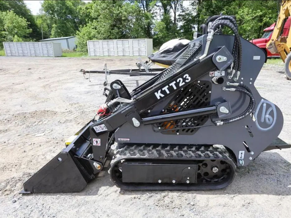 1 Ton, RATO Engine Mini Stand On Skid Steer Track Loader | AGT-KTT23