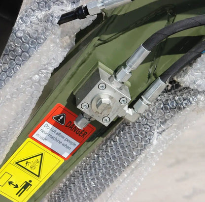 TYPHON TERROR XIII Mini Excavator – 1.3 Ton Trench Digger with Canopy, Hydraulic Thumb Clip, 13.5hp B&S Engine USA