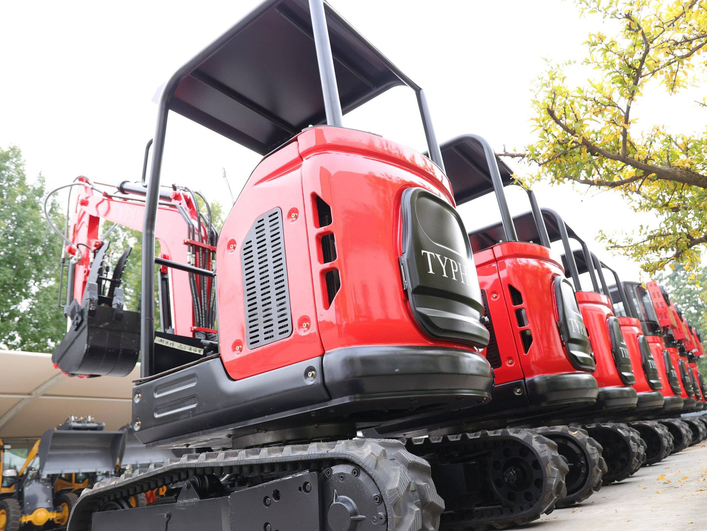 TYPHON TERROR X2 Mini Excavator 2.7 Ton EPA Diesel Perkins Engine USA