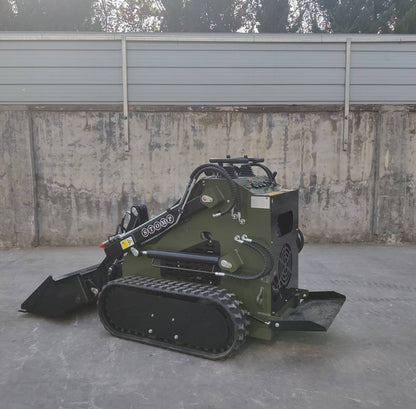 Skid Steer Loader Tracked 22.1 HP Honda EPA Gasoline Engine for Gardens, Farming