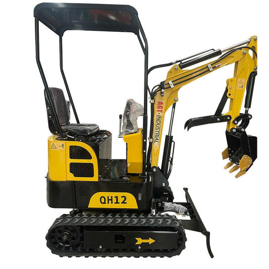 1 Ton, B&S Engine Mini Excavator | AGT-QH12