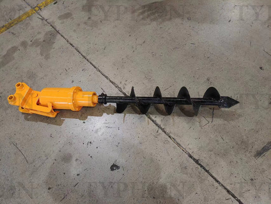 2.5 ton Excavator Attachment Hydraulic Earth Auger Post Hole Digger 8inch Dia