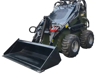 Skid Steer Loader Wheeled 22.1 HP Honda EPA Gasoline Engine for Gardens, Farming