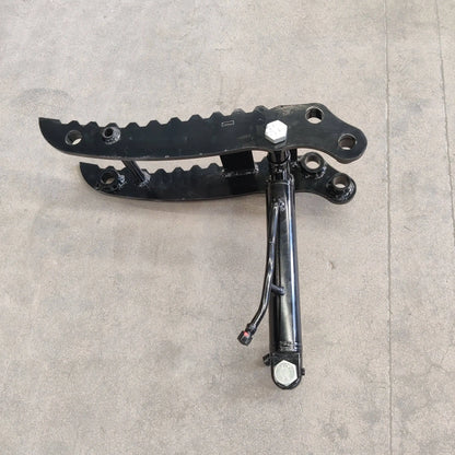 Budget Style Hydraulic Thumb Clip Attachment for Mini Excavators Digger Track Crawler