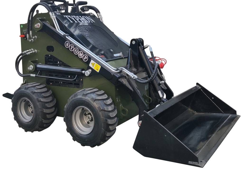 Skid Steer Loader Wheeled 22.1 HP Honda EPA Gasoline Engine for Gardens, Farming
