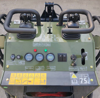 Skid Steer Loader Tracked 22.1 HP Honda EPA Gasoline Engine for Gardens, Farming