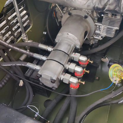 Skid Steer Loader Tracked 22.1 HP Honda EPA Gasoline Engine for Gardens, Farming