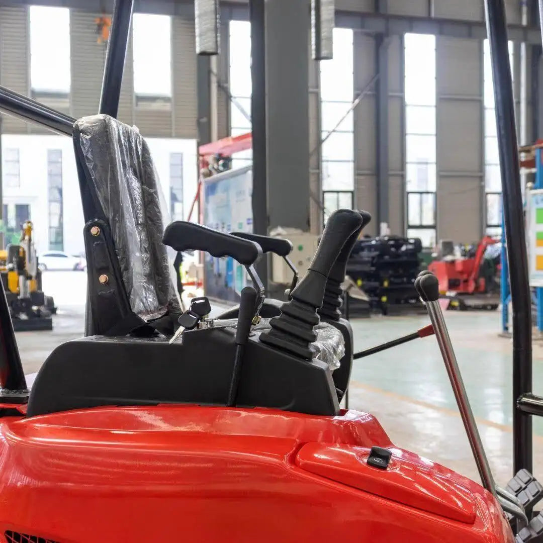 New 4,000 lb TYPHON Lux Mini Excavator Rubber Track with Kubota Diesel Engine USA